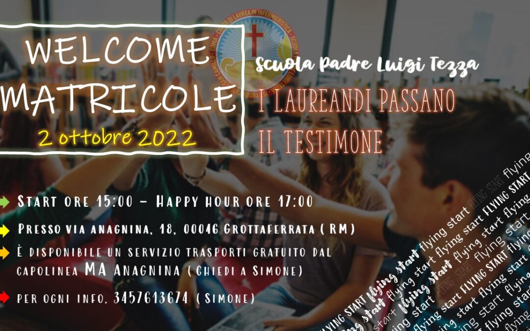 Welcome Day matricole